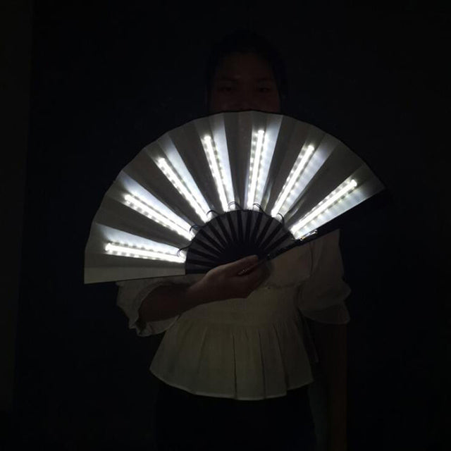 Luminous LED Hand Fan