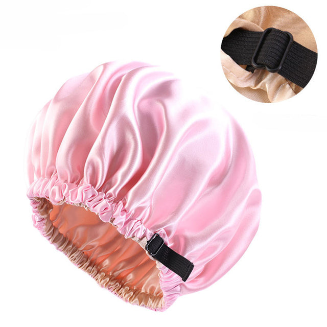 Reversible Satin Hair Caps Bonnet