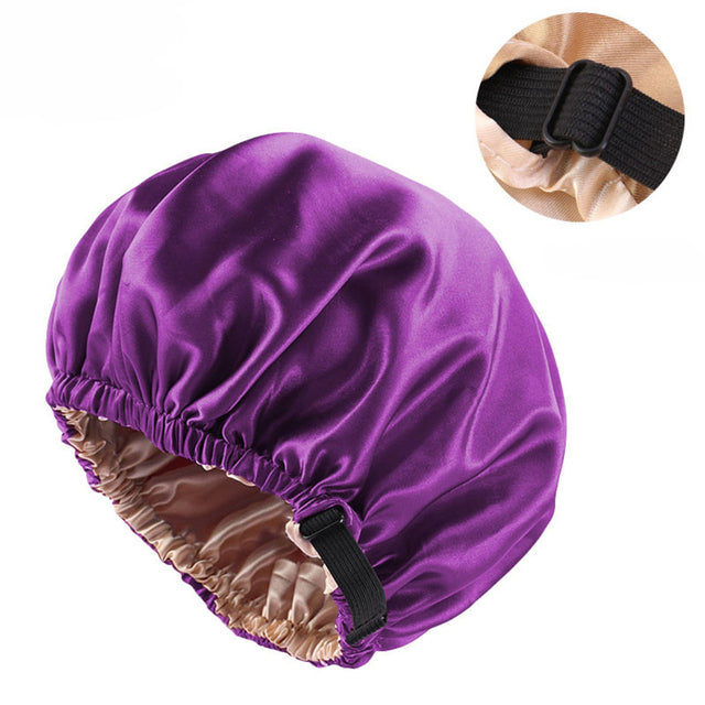 Reversible Satin Hair Caps Bonnet