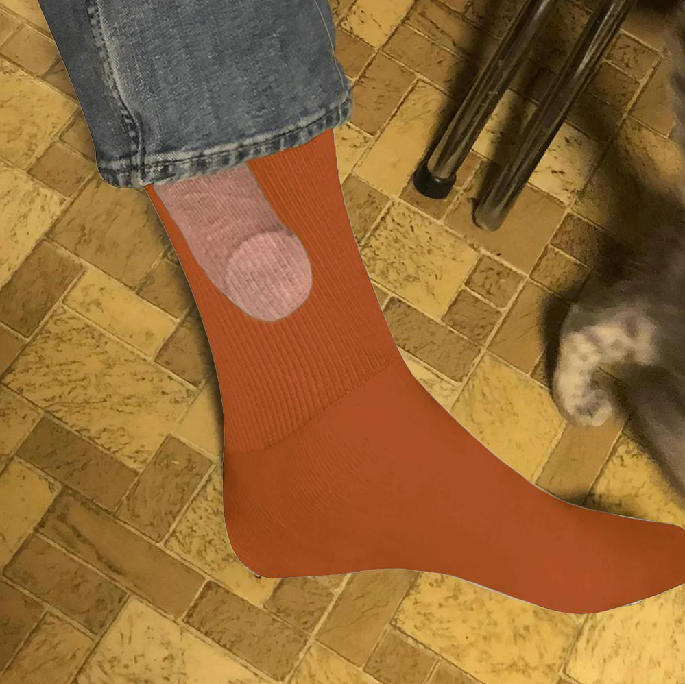 Upsy Socks Penis cock