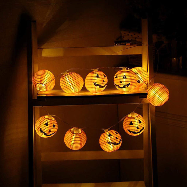 LED Halloween Light Ghost pumpkin Skeleton leaf bat