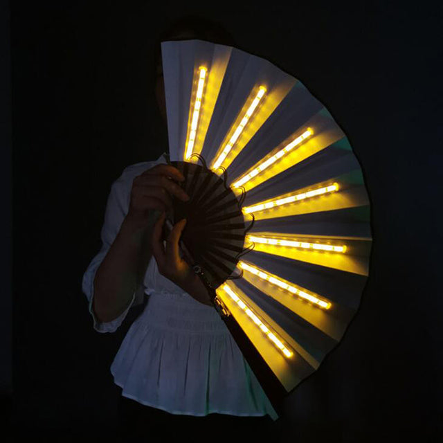 Luminous LED Hand Fan