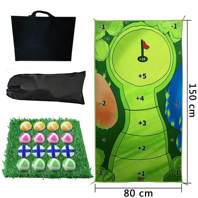 Casual Mini Golf Game Mat Set