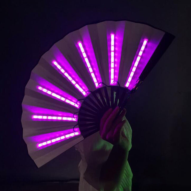 Luminous LED Hand Fan