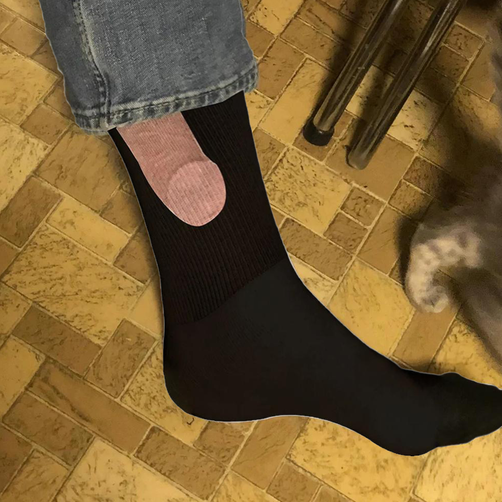 Upsy Socks Penis cock