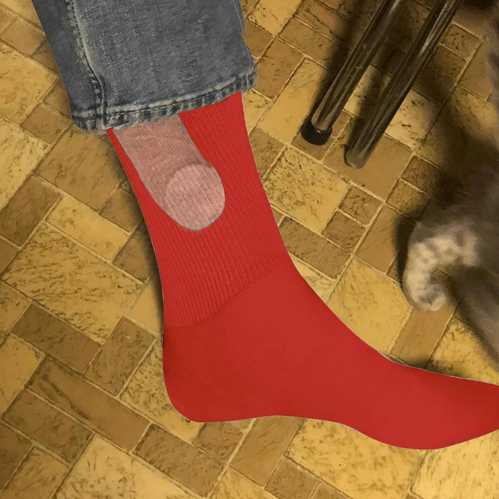 Upsy Socks Penis cock