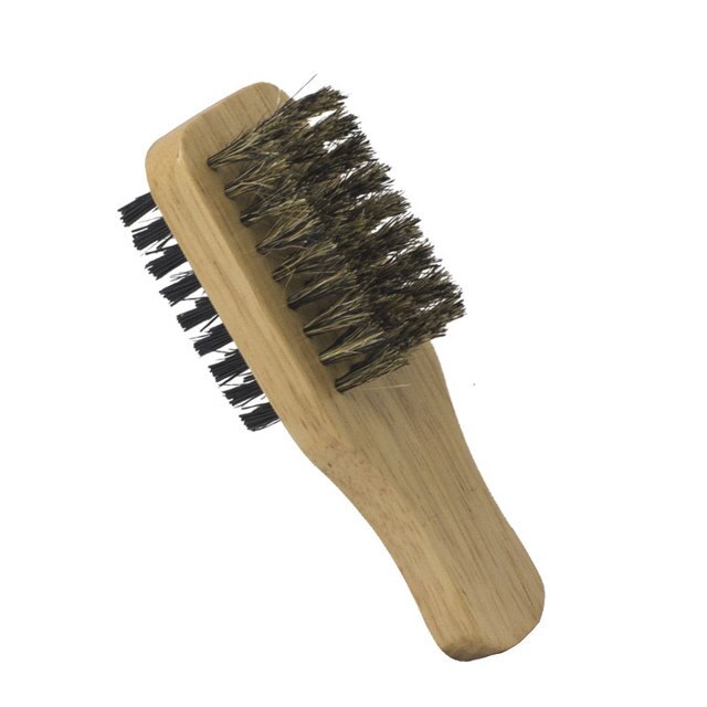 Men Boar Bristle Wooden Hair Brush