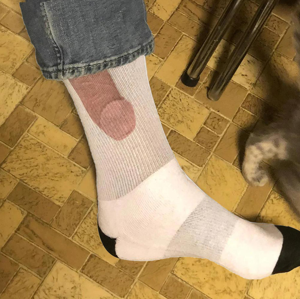 Upsy Socks Penis cock