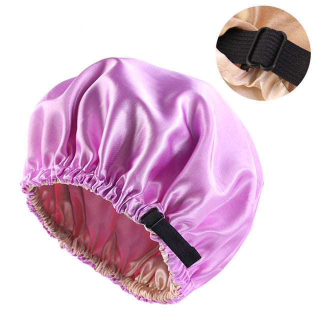 Reversible Satin Hair Caps Bonnet