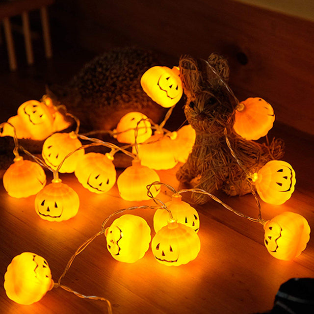 LED Halloween Light Ghost pumpkin Skeleton leaf bat