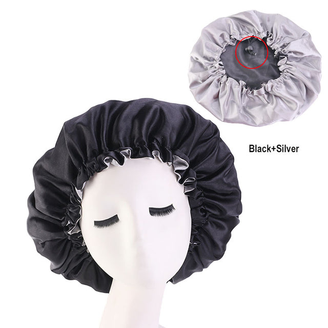 Reversible Satin Hair Caps Bonnet