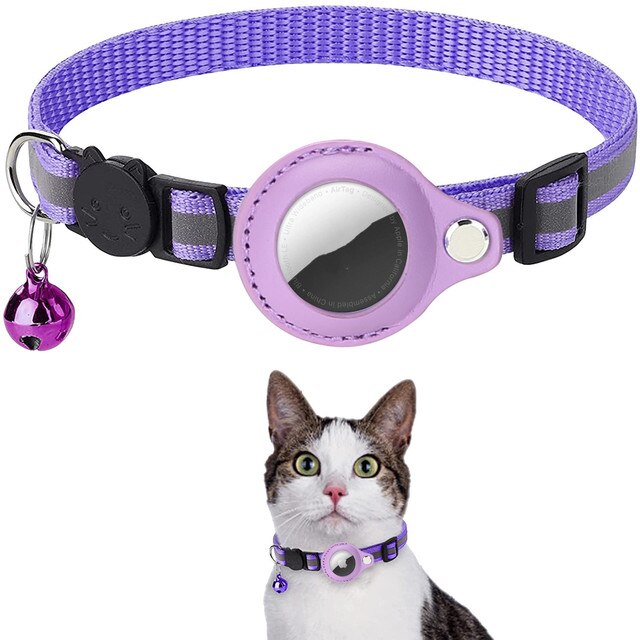 Cat airtag Adjustable Collar Protective Cover