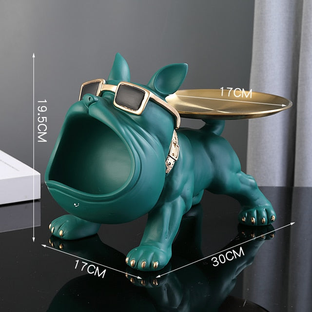 Cool French Bulldog Statue Storage