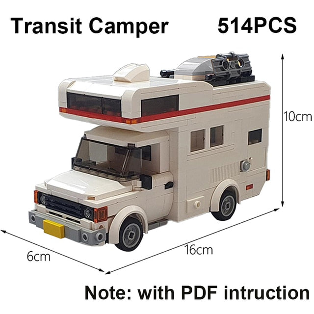 Ford Set Pickup Truck Building Blocks