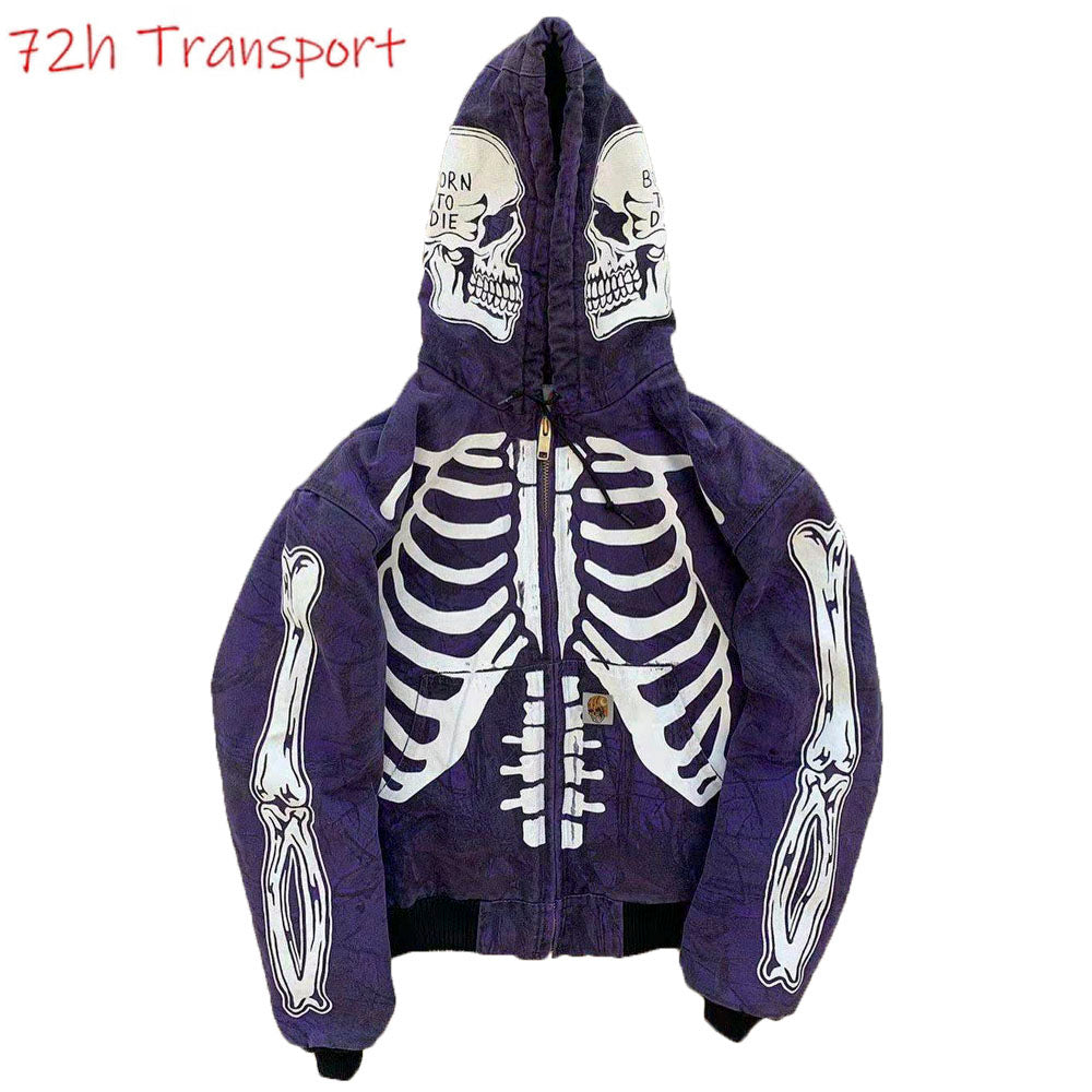 Men's Hoodie Skeleton