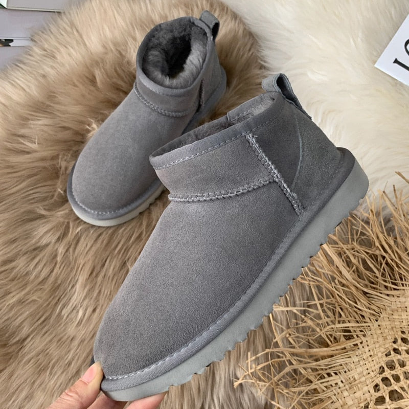 Women's Sheepskin Snow Boots