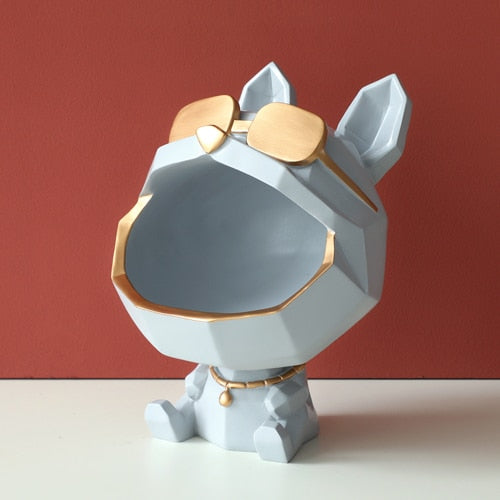 Cool French Bulldog Statue Storage