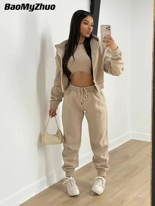 Autumn Trouser Set Sweat suit