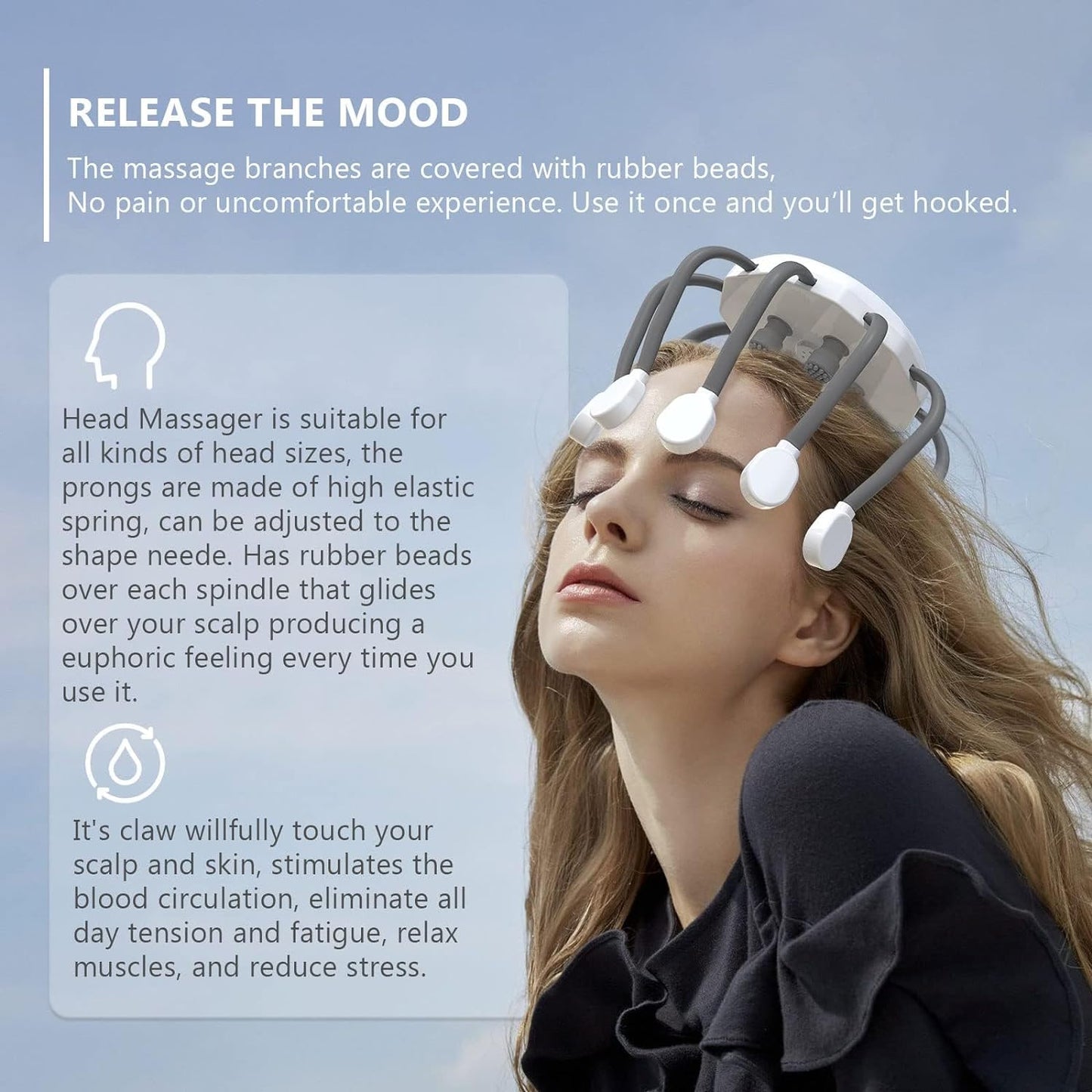 Meduso- Vibrating Massager Headaches