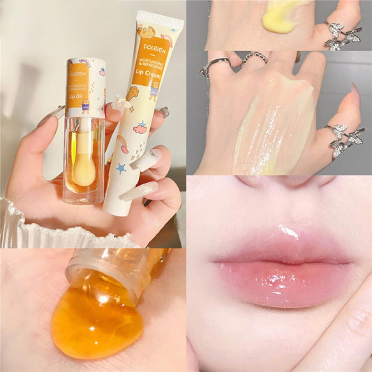 Milk Jelly Honey Lip Oil Set Lip cream set