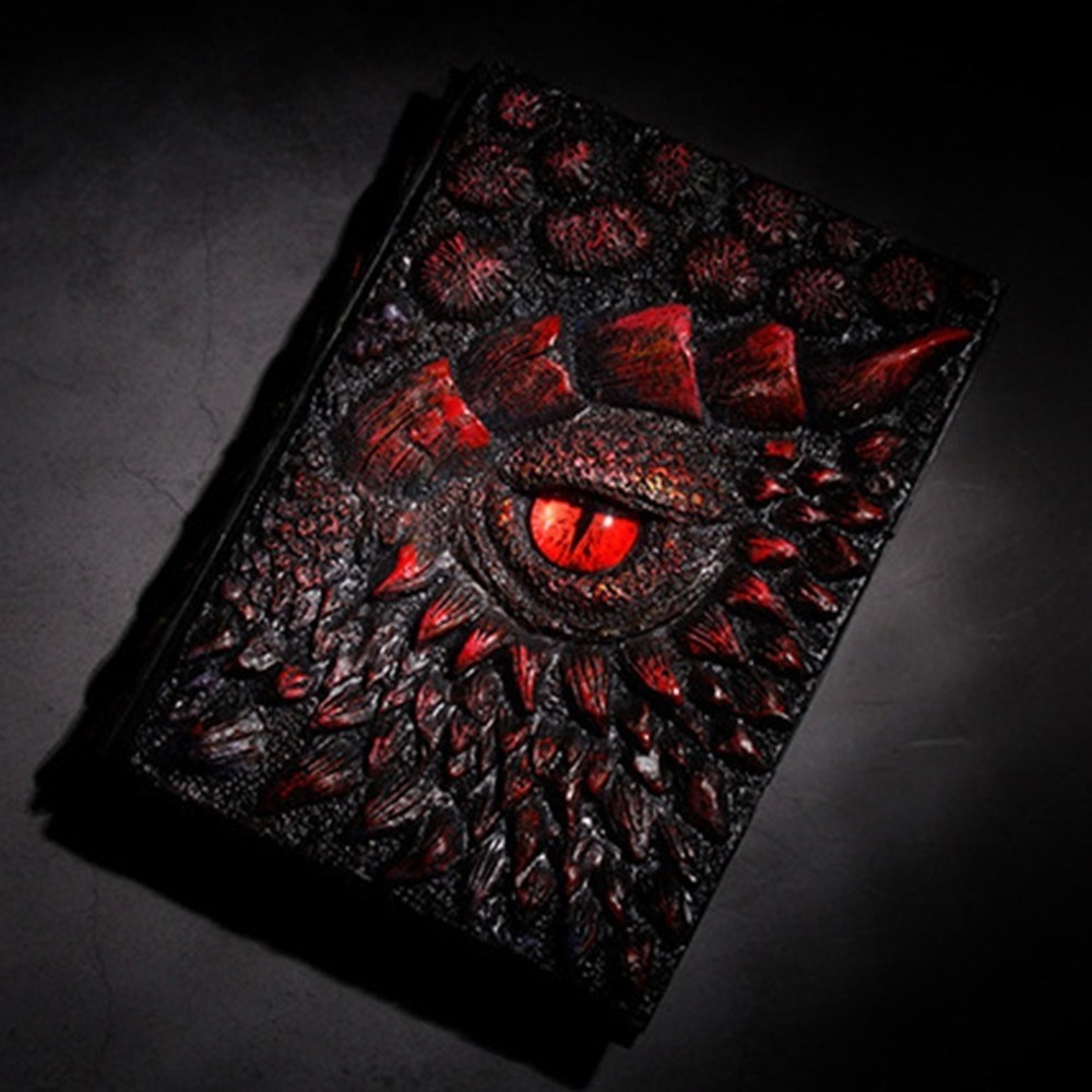 3D Dragon Embossed Diary