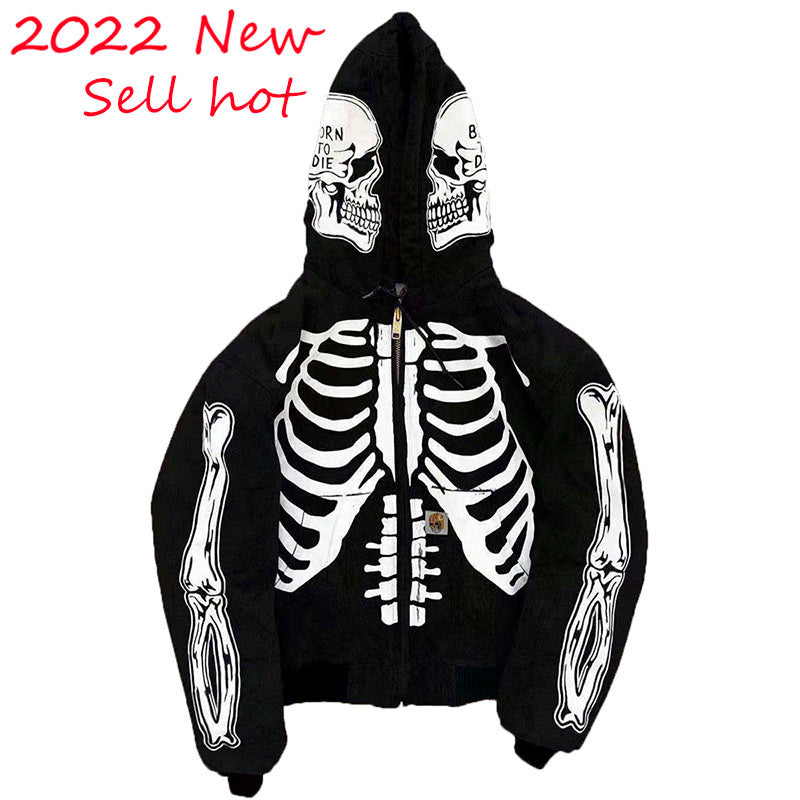 Men's Hoodie Skeleton