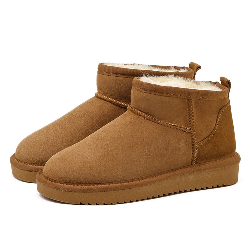 Women's Sheepskin Snow Boots