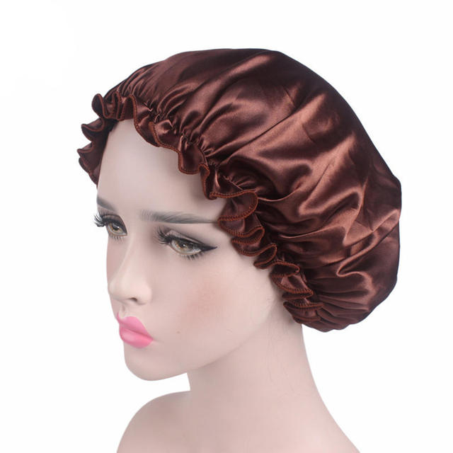 Reversible Satin Hair Caps Bonnet