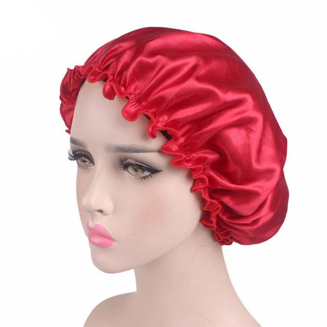 Reversible Satin Hair Caps Bonnet