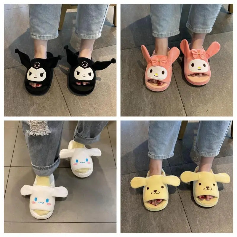 Cotton Anime Slippers