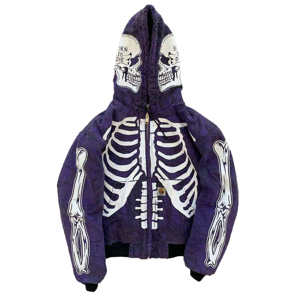 Men's Hoodie Skeleton