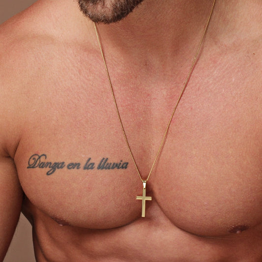 Classic Cross Men Necklace