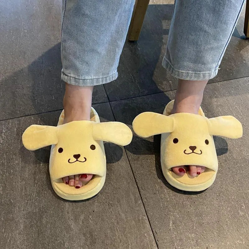 Cotton Anime Slippers