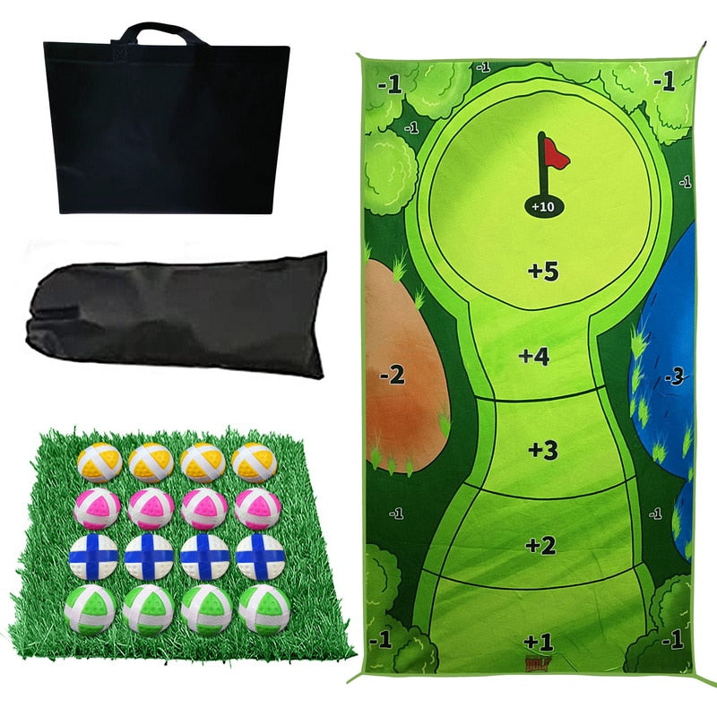 Casual Mini Golf Game Mat Set