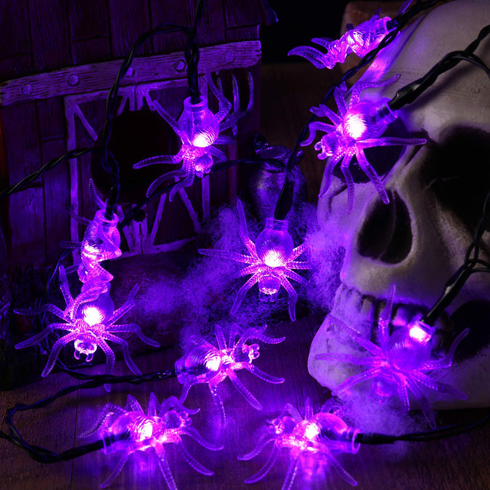 LED Halloween Light Ghost pumpkin Skeleton leaf bat