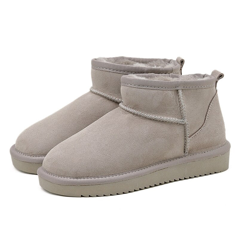 Women's Sheepskin Snow Boots