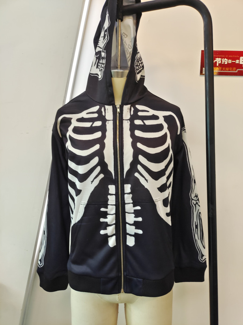 Men's Hoodie Skeleton