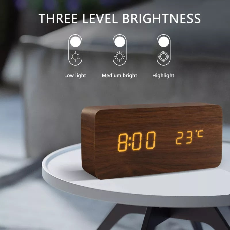 Alarm LED Watch clock