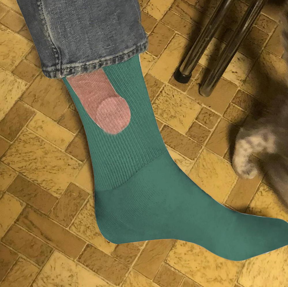 Upsy Socks Penis cock